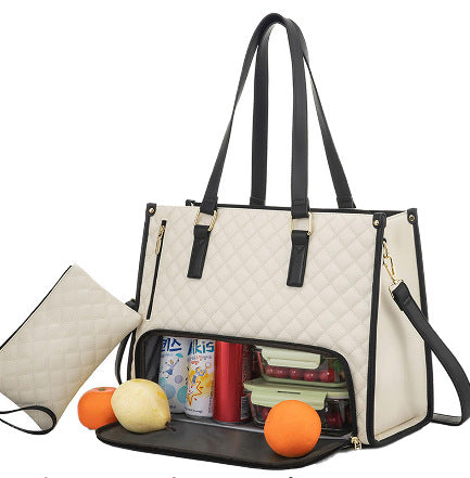 Women's Insulated Lunch Bag – Portable Thermal Food Storage Tote by VisiVault